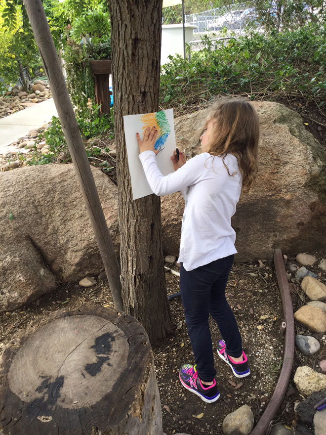 Carmel Mountain Preschool Textures in Nature