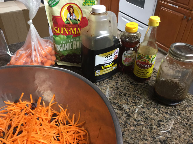 Carmel Mountain Preschool Asian Carrot Salad