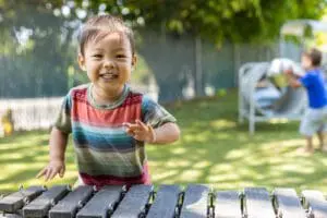 two year old toddler playground