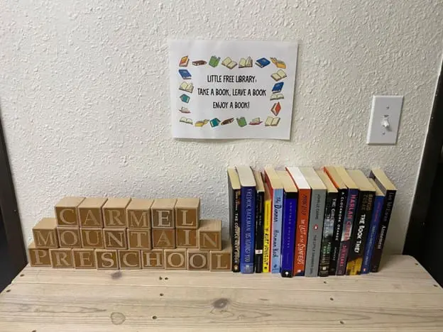 Literacy and Books in the Classroom - Carmel Mountain Preschool