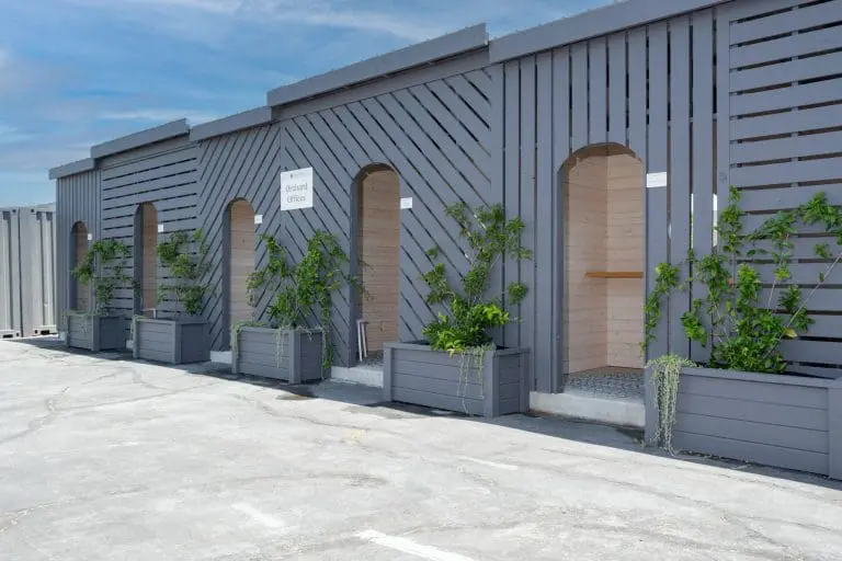 outdoor shot of orchard office
