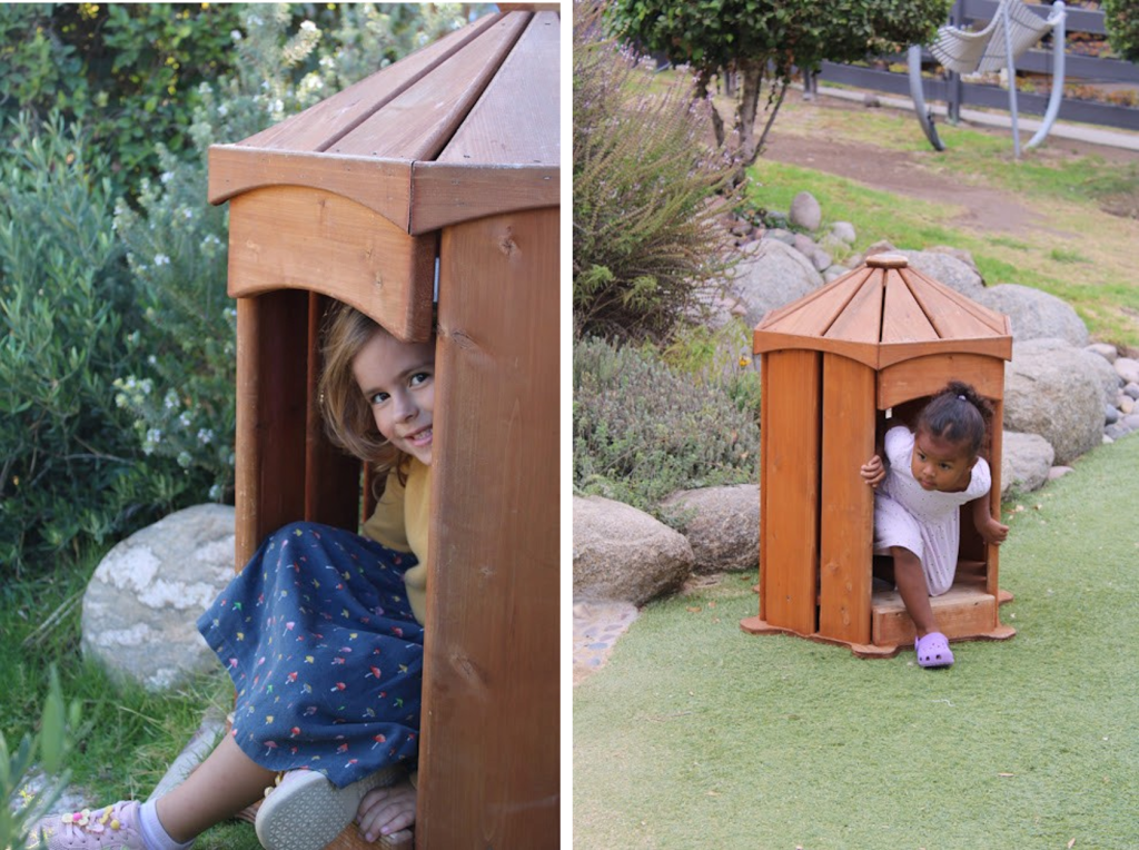 preschoolers enjoying community playthings