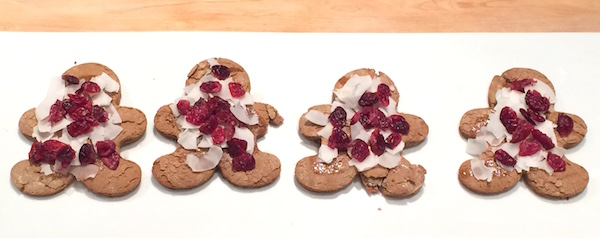 Healthy Gingerbread Men Cookies