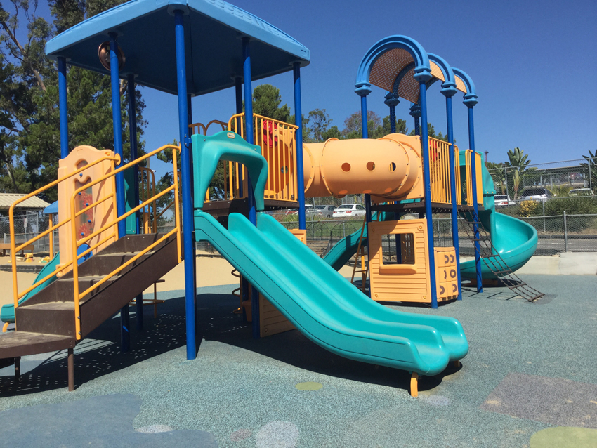 The Carmel Mountain Preschool Play Structure