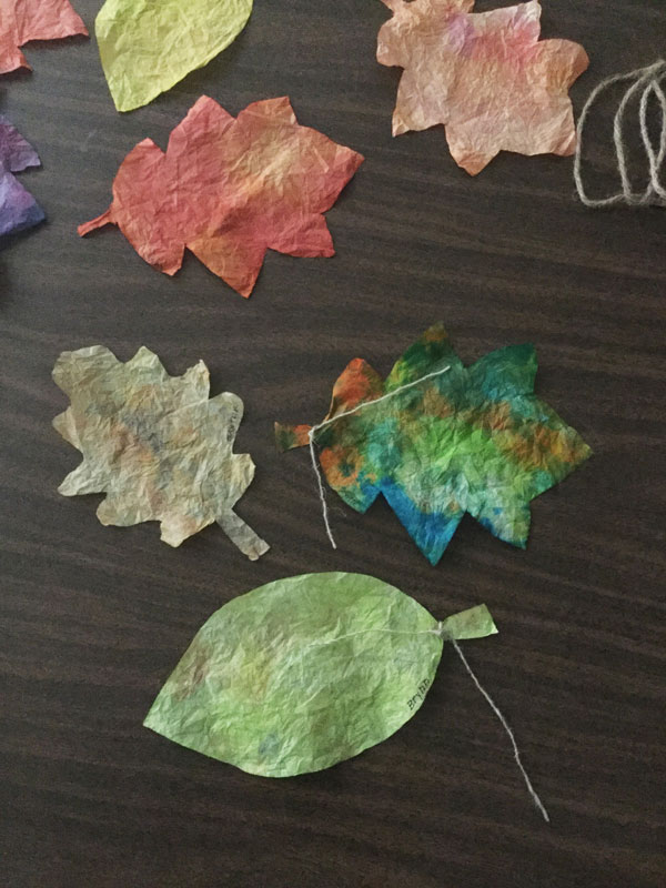  Coffee Filter Fall Leaves
