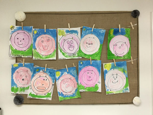 Directed Drawing Pigs