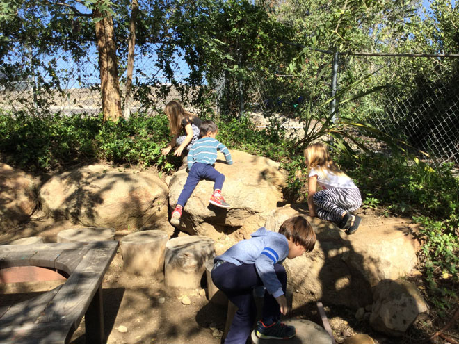Carmel Mountain Preschool Nature Love excitement outdoors alternative experiences adventure