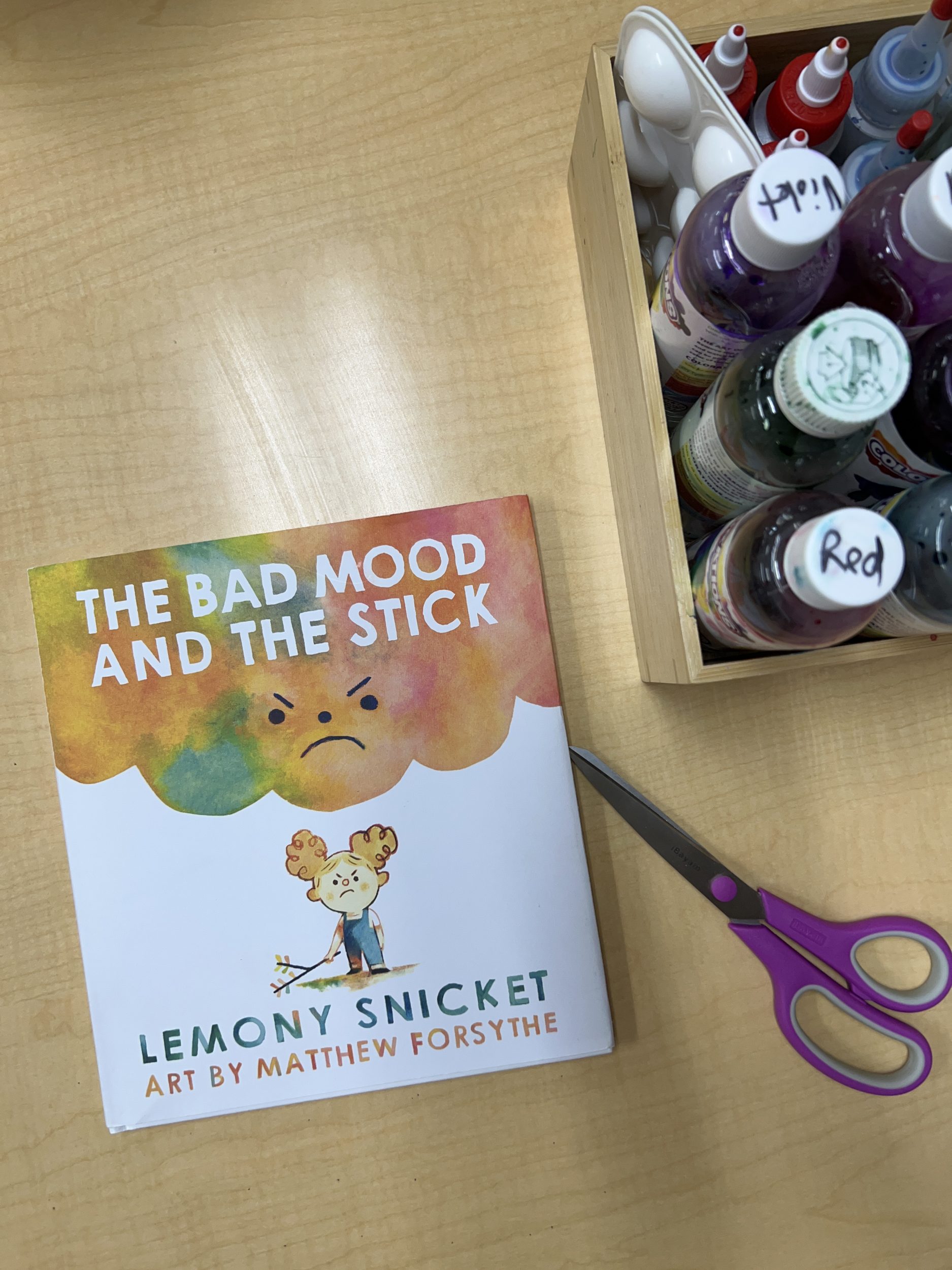 bad mood and the stick book