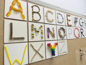 preschool alphabet art