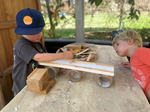 preschool boys enjoying anji