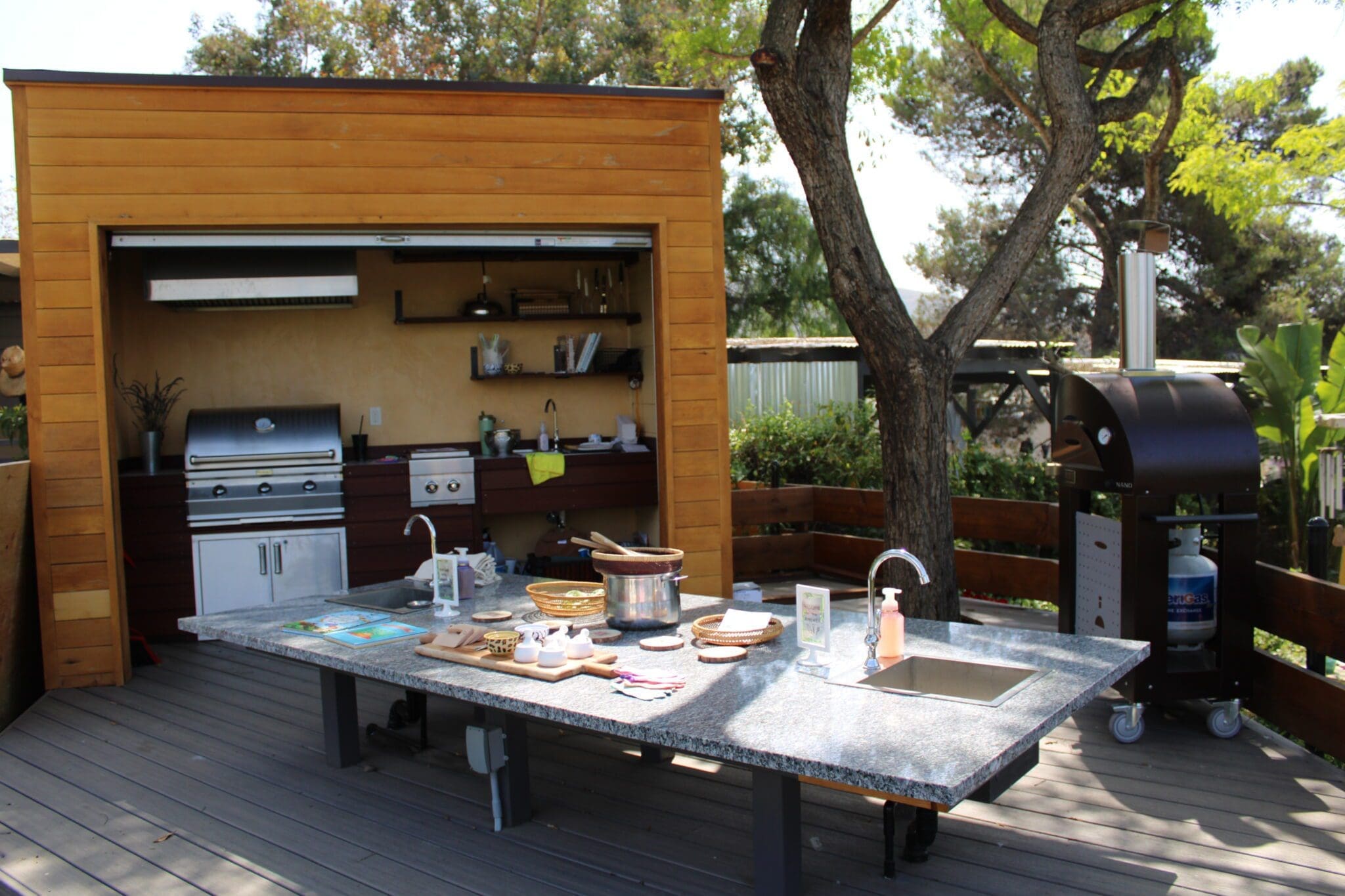 Outdoor Organic Farm Kitchen Carmel Mountain Preschool
