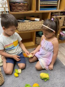 sharing at preschool