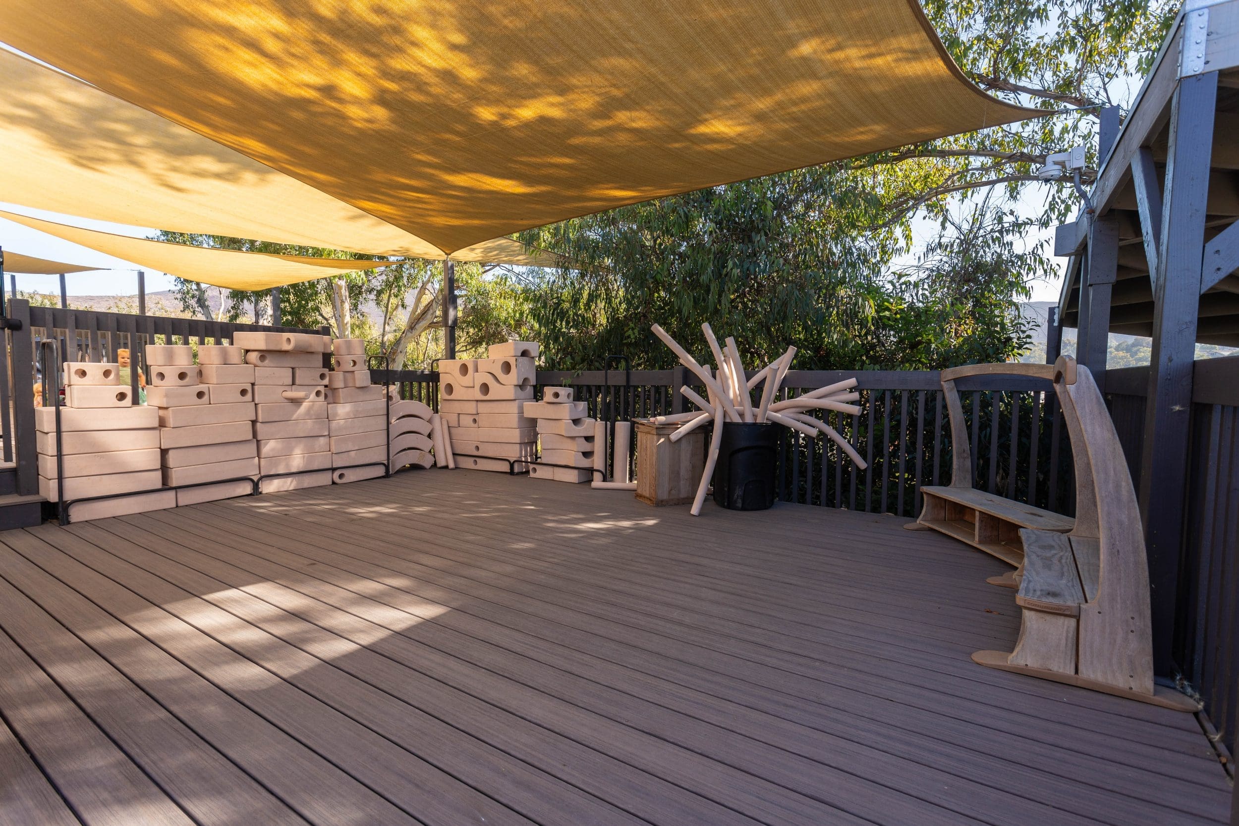 Big Block Deck - Carmel Mountain Preschool